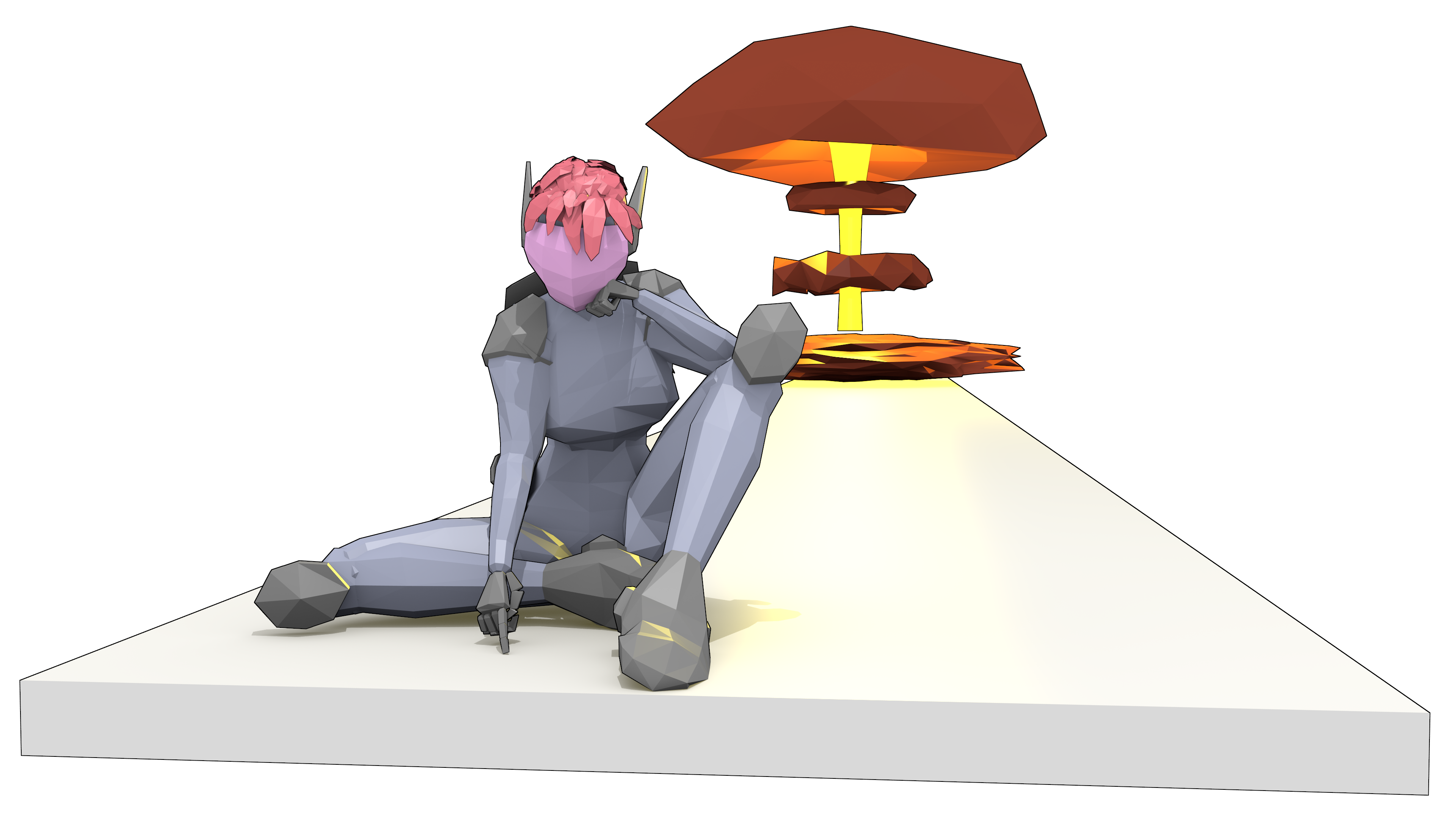 Diagram showing how imbalances in players' relative effectiveness can lead to boredom